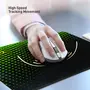 Gizga Large Gaming Mouse Pad with Smooth Mouse Control Mercerized Surface Antifray Stitched Embroidery Edges Anti Slip Rubber Base for Computer Laptop 350 X 250 X 4Mm (G Mp4 L), 5 image