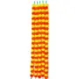 The Phool Mala Artificial Garlands Phool Mala Genda Phool Toran for Home Decoration Pack of 5 (Orange & Yellow), 3 image