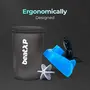 beatXP Shaker Bottle for Protein Shake Compact Gym Plastic Shaker BPA Free Material Sipper Bottle 100% Leak Proof (400 ML), 2 image