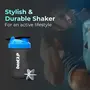 beatXP Shaker Bottle for Protein Shake Compact Gym Plastic Shaker BPA Free Material Sipper Bottle 100% Leak Proof (400 ML), 6 image