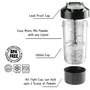 Haans Cyclone Protein Shaker Plastic Bottle for Gym 500ml - BlackSet of 1, 3 image