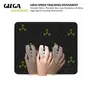 Gizga Gaming Mouse Pad with Smooth Mouse Control Mercerized Surface Antifray Stitched Embroidery Edges Anti Slip Rubber Base for Computer Laptop 290 X 240 X 2Mm (G Mp5 M), 5 image