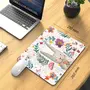 Wolpin Mouse Pad for Laptop PC Notebook MacBook Pro Air Gaming Computer (26 x 21 cm) Anti-Slip Rubber Base Mousepad Rabbit, 2 image