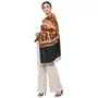Weavers Villa Women's Kashmiri Aari Embroided Cashmilon Stoles Shawls Wraps Black 30â x 80â-SH-112-BLACK, 2 image