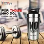Fitastic Stainless Steel Shaker Bottle with Steel Mixing Ball-Fitastic Bottle (Set of 1), 6 image