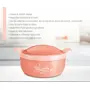 Milton Crave 1500 Insulated Inner Stainless Steel Casserole 1380 ml Peach | PU Insulated | BPA Free | Odour Proof | Food Grade | Easy to Carry | Easy to Store Ideal for Chapatti Roti Curd Maker, 4 image
