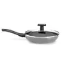MILTON Pro Cook Black Pearl Induction Fry Pan with Glass Lid 22 cm / 1.4 Litre, 2 image