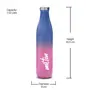 Milton Prudent 1100 Thermosteel 24 Hours Hot and Cold Water Bottle 1023 ml Pink Blue | Leak Proof | Easy to Carry | Office Bottle | Hiking | Trekking | Travel Bottle | Gym | Home | Kitchen Bottle, 6 image