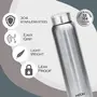 Milton Aqua 1000 Stainless Steel Water Bottle 950 ml Each Set of 3 Silver | 100% Leak Proof | Office Bottle | Gym Bottle | Home | Kitchen | Hiking | Treking Bottle | Travel Bottle, 3 image