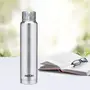 Milton Elfin 500 Thermosteel 24 Hours Hot and Cold Water Bottle 500 ml Silver, 4 image