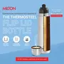 Milton Thermosteel Flip Lid Flask 1000 milliliters Silver, 2 image
