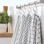 Ikea RINNIG Tea-Towel White/Dark Gray/Patterned 18x24 (45x60 cm), 3 image