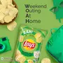 Lay's Lays American Style Cream & Onion Flavour 52 Grams India, 4 image