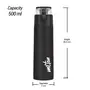 Milton Atlantis 600 Thermosteel Insulated Water Bottle 500 ml Black | Hot and Cold | Leak Proof | Office Bottle | Sports | Home | Kitchen | Hiking | Treking | Travel | Easy to Carry | Rust Proof, 7 image