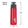 Milton Atlantis 600 Thermosteel Insulated Water Bottle 500 ml Red | Hot and Cold | Leak Proof | Office Bottle | Sports | Home | Kitchen | Hiking | Treking | Travel | Easy to Carry | Rust Proof, 7 image