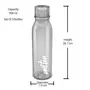 MILTON Name Tag Pet Water Bottle Set of 3 1 Litre Each Burgundy Green Grey | BPA Free | 100% Leak Proof | Office Bottle | Gym Bottle | Home | Kitchen | Travel Bottle | Hiking | Treking Bottle, 7 image