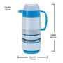 Milton Regal Tuff Inner Stainless Steel Jug 1.5 Litre 1 Piece Blue | BPA Free | Hot and Cold | Easy to Carry | Leak Proof | Tea | Coffee | Water | Hot Beverages, 6 image