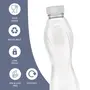 MILTON Oscar 1000 Pet Water Bottle Set of 6 1 Litre Grey | BPA Free | Food Grade | Office Bottle | Gym Bottle | Home | Kitchen | Travel Bottle | Hiking | Treking Bottle, 2 image