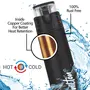 Milton Atlantis 600 Thermosteel Insulated Water Bottle 500 ml Black | Hot and Cold | Leak Proof | Office Bottle | Sports | Home | Kitchen | Hiking | Treking | Travel | Easy to Carry | Rust Proof, 2 image
