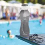 MILTON I Go Flip Plastic Water Bottle Set of 6 750 ml Each Grey | Sports | Gym | Home | Kitchen | Travel Bottle | Hiking | Treking | Reusable, 7 image