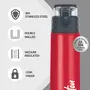 Milton Atlantis 600 Thermosteel Insulated Water Bottle 500 ml Red | Hot and Cold | Leak Proof | Office Bottle | Sports | Home | Kitchen | Hiking | Treking | Travel | Easy to Carry | Rust Proof, 3 image