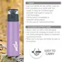 Milton Atlantis 600 Thermosteel Insulated Water Bottle 500 ml Purple | Hot and Cold | Leak Proof | Office Bottle | Sports | Home | Kitchen | Hiking | Treking | Travel | Easy to Carry | Rust Proof, 6 image