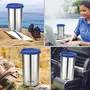 MILTON Stainless Steel Tumbler with Lid Set of 2 415 ml Each Assorted (Lid Color May Vary) | Office | Gym | Yoga | Home | Kitchen | Hiking | Treking | Travel Tumbler, 6 image