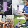 Milton Atlantis 600 Thermosteel Insulated Water Bottle 500 ml Purple | Hot and Cold | Leak Proof | Office Bottle | Sports | Home | Kitchen | Hiking | Treking | Travel | Easy to Carry | Rust Proof, 4 image