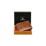Leather Wallet & Pen Combo for Men, BROWN, Travel Accessories