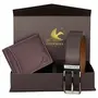 Hornbull Gift Hamper for Men - Brown Wallet and Brown Belt Men's Combo Gift Set 4595, 3 image