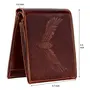 Urban Forest Zeus RFID Blocking Leather Wallet for Men, Caramel Brown, Casual, 2 image