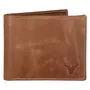 Leather Wallet & Pen Combo for Men, BROWN, Travel Accessories, 4 image