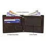 Urban forest Zeus RFID Blocking Leather Wallet for Men, Vintage Brown, Two Fold Wallet, 3 image