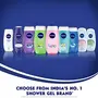 NIVEA Waterlily & Oil Shower Gel, 250 ml with Free Loofah, 5 image