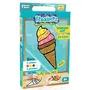 Imagimake Fleximos Ice Cream Peel & Stick Window Sticker  DIY Dotz Air Dry Clay Art Set  for Girls and Boys 3 Years+ (Ice Cream), 3 image