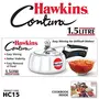 Hawkins HC15 Pressure Cooker, 1.5L, Silver, 3 image
