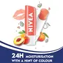 Nivea Lip Balm - Fruity Shine PEACH -Pack of 1, 4 image