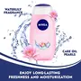 NIVEA Waterlily & Oil Shower Gel, 250 ml with Free Loofah, 3 image
