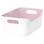 Ikea Rectangular Variera Box (Light Pink 24X17 Cm)(Plastic)