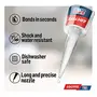 Loctite Precision Strong All Purpose Liquid Adhesive for Accurate Repairs controlled application on hard to reach surfaces bonds in seconds waterproof multi material DIY super glue 5g, 3 image