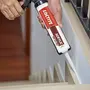 Loctite Acrylic sealant(White) Durable silicone sealant ideal for crack and joint filling in glasswoodceramicstonemarble etc dries in 30 mins Effectively locks out airdust and insects 280ml, 6 image