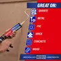 Loctite Power Grab All-Purpose Construction Adhesive high strength high tack gap-filling adhesive No-nails and screws Bonds to wood MDF concrete glass marble granite stonebricketc 460g, 4 image