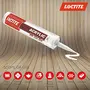 Loctite Acrylic sealant(White) Durable silicone sealant ideal for crack and joint filling in glasswoodceramicstonemarble etc dries in 30 mins Effectively locks out airdust and insects 280ml, 3 image