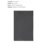 IKEA ALSTERN Dry Fast Water Absorbent and Machine Washable Anti-Slip Microfiber Soft Bath Mat 40X60 cm (Dark Grey), 5 image