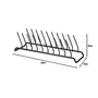 Ikea rinnig Stainless Steel Double Sided Plate Holder Dish Drainer., 6 image