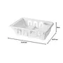 Ikea Plastic Dish Drainer w/ 9 Glass Holders White Plates Drying Rack Kitchen Flundra, 5 image