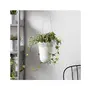 Ikea SKURAR Hanging Planter in/outdoor/off-white12 cm (4 Â¾ "), 3 image