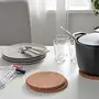 IKEA Heat Pot Stand for Keep Hot Vessel Hot Pan Cork 19Cm, 2 image