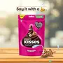 HERSHEYS KISSES Hazelnut 'n' Cookies | Melt-in-mouth choclatey delight 100.8g, 6 image