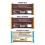 HERSHEY'S 2 Whole Almonds 2 Cookies 'N' Creme and 2 Milk Bar | 40g - Pack of 6, 3 image